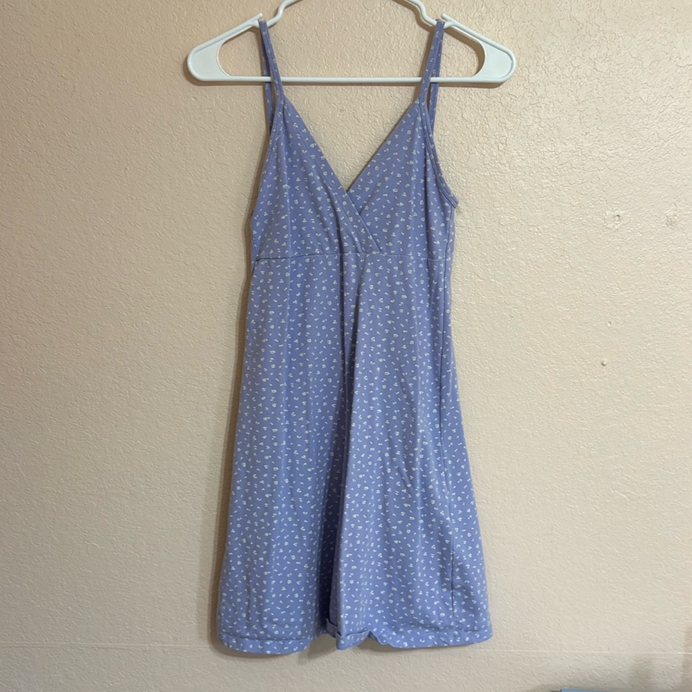Purple Floral Brandy Melville Amara Dress